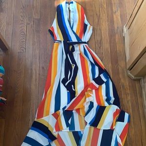 Summer striped dress 🌞 (size 8) MUST SELL BY 6/22